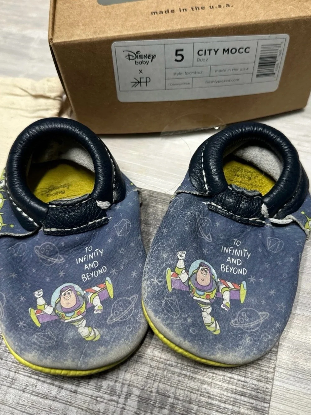 Freshly Picked Buzz Lightyear Moccasins